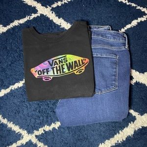 Vans Boy large shirt - $5